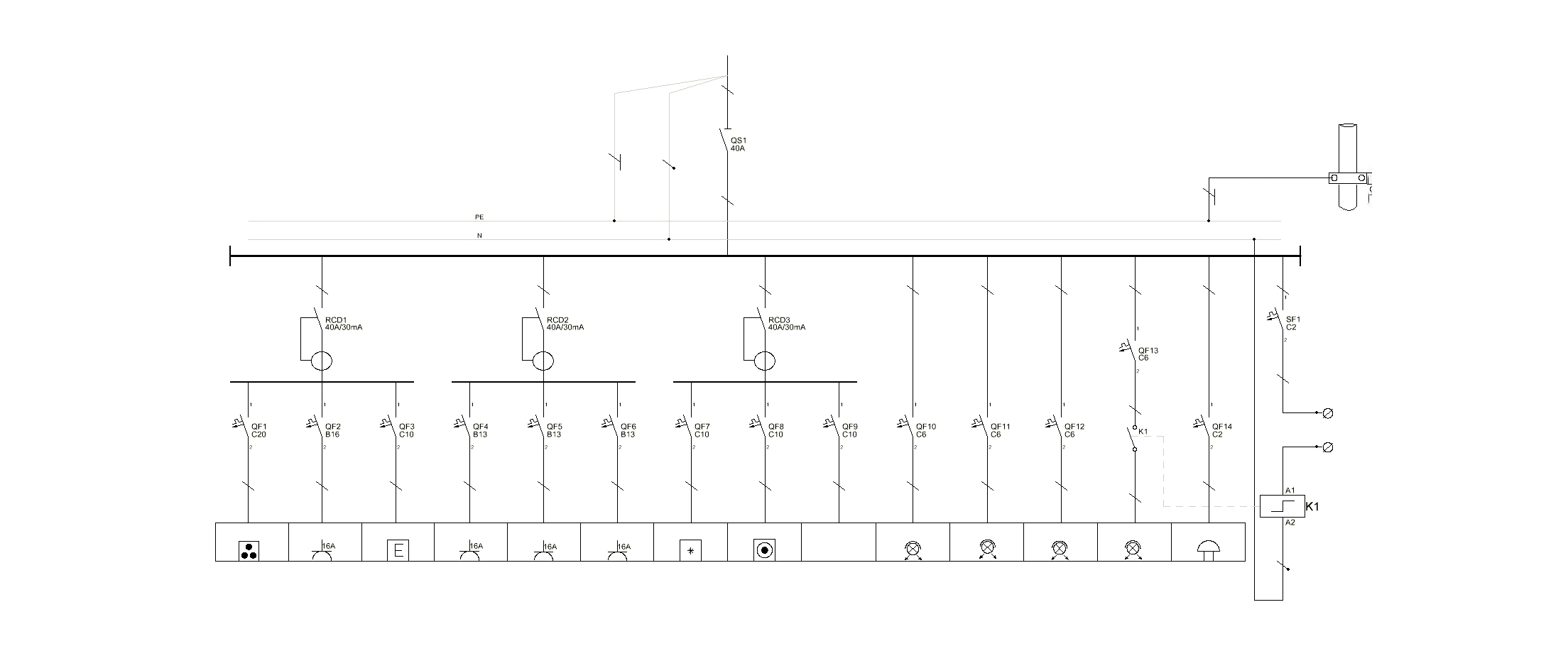 SINGLE-LINE DIAGRAM HOW TO REPRESENT THE ELECTRICAL INSTALLATION OF A HOUSE  - STACBOND Plenum Low Voltage Conduit STACBOND