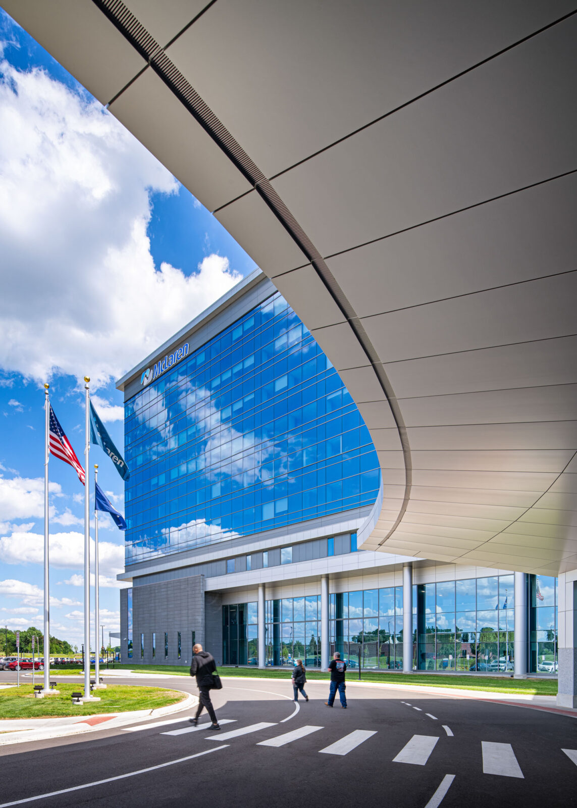 Mclaren Greater Lansing Hospital Project using STACBOND composite panels