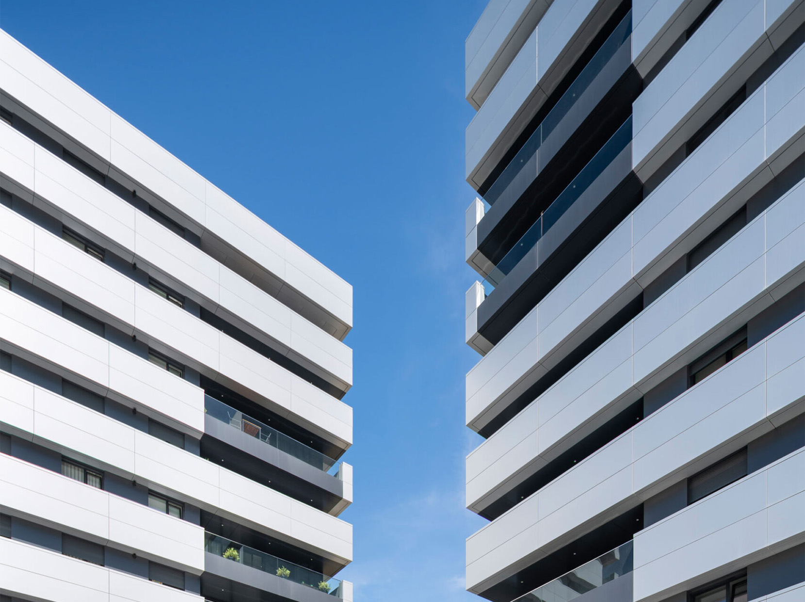 8mm obra ejemplo STACBOND Panel composite de alumnio