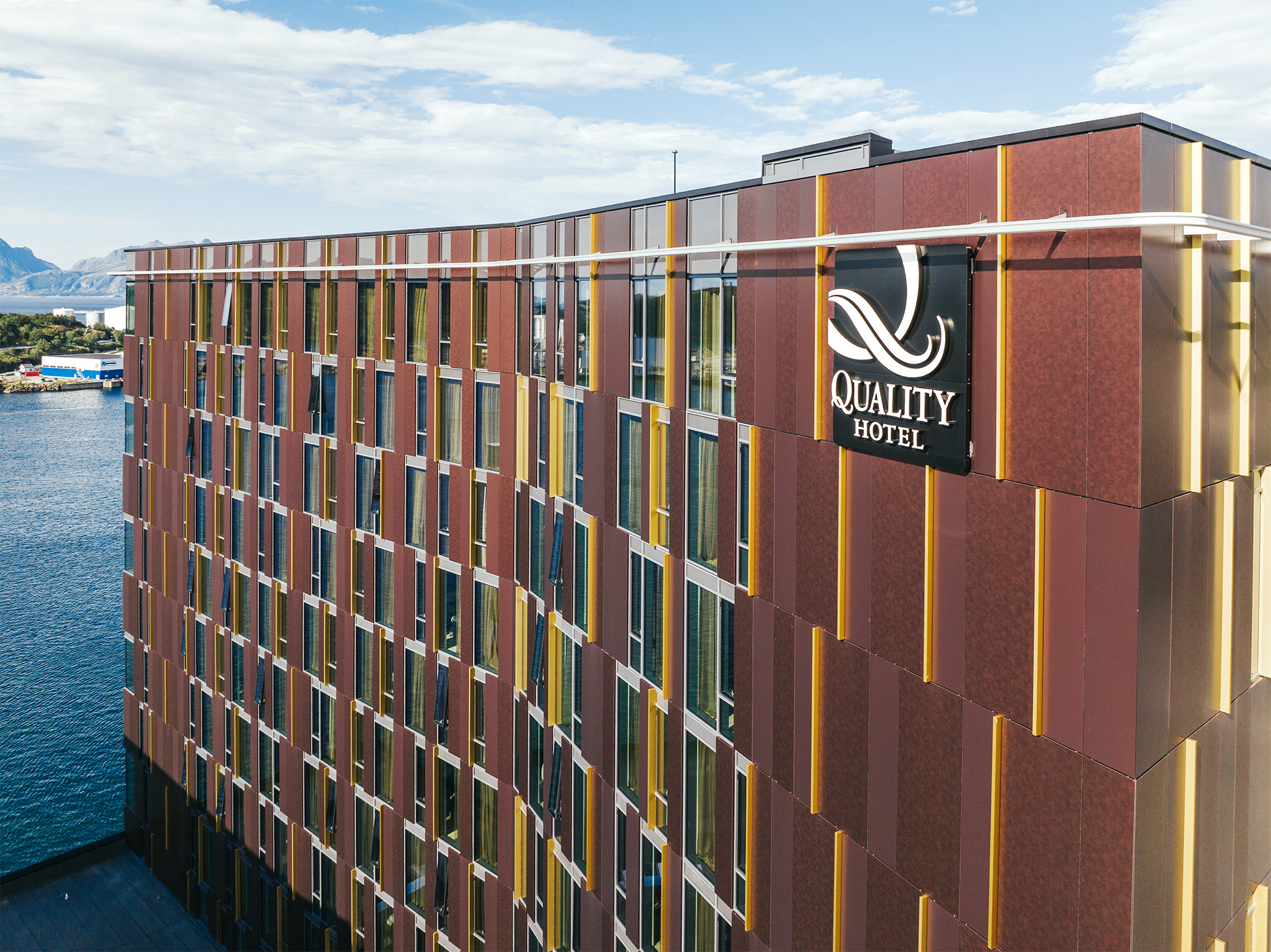 Fachada Quality Hotel Ramsalt