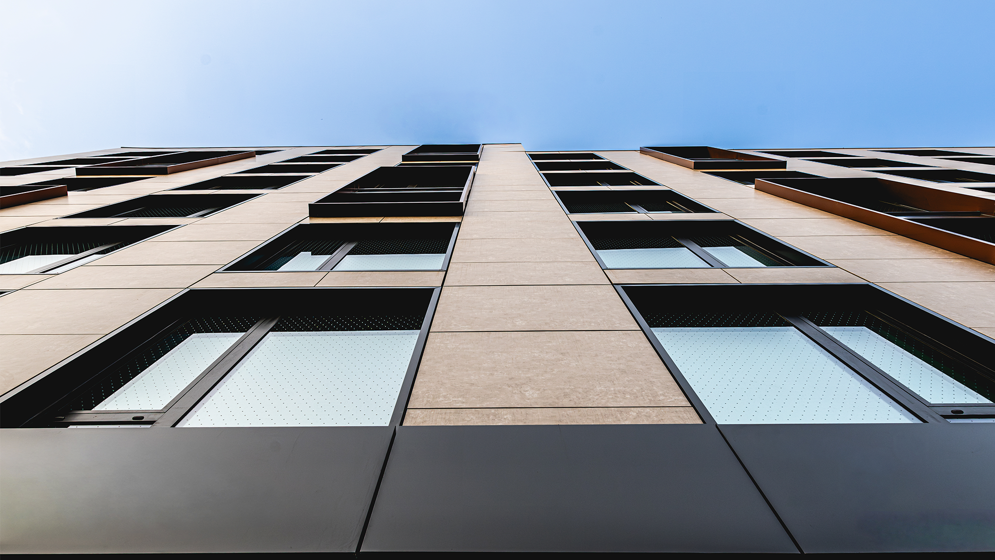 Fachada de The Franklin con panel composite STACBOND en Harlem, Nueva York