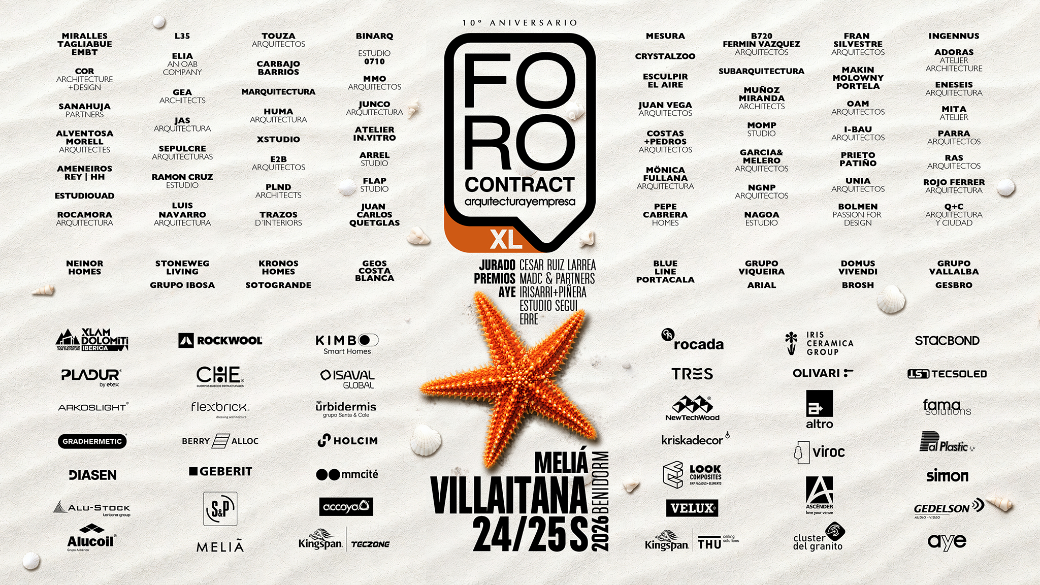 Offizielles Motiv zum 10-jährigen Jubiläum des Foro Contract XL