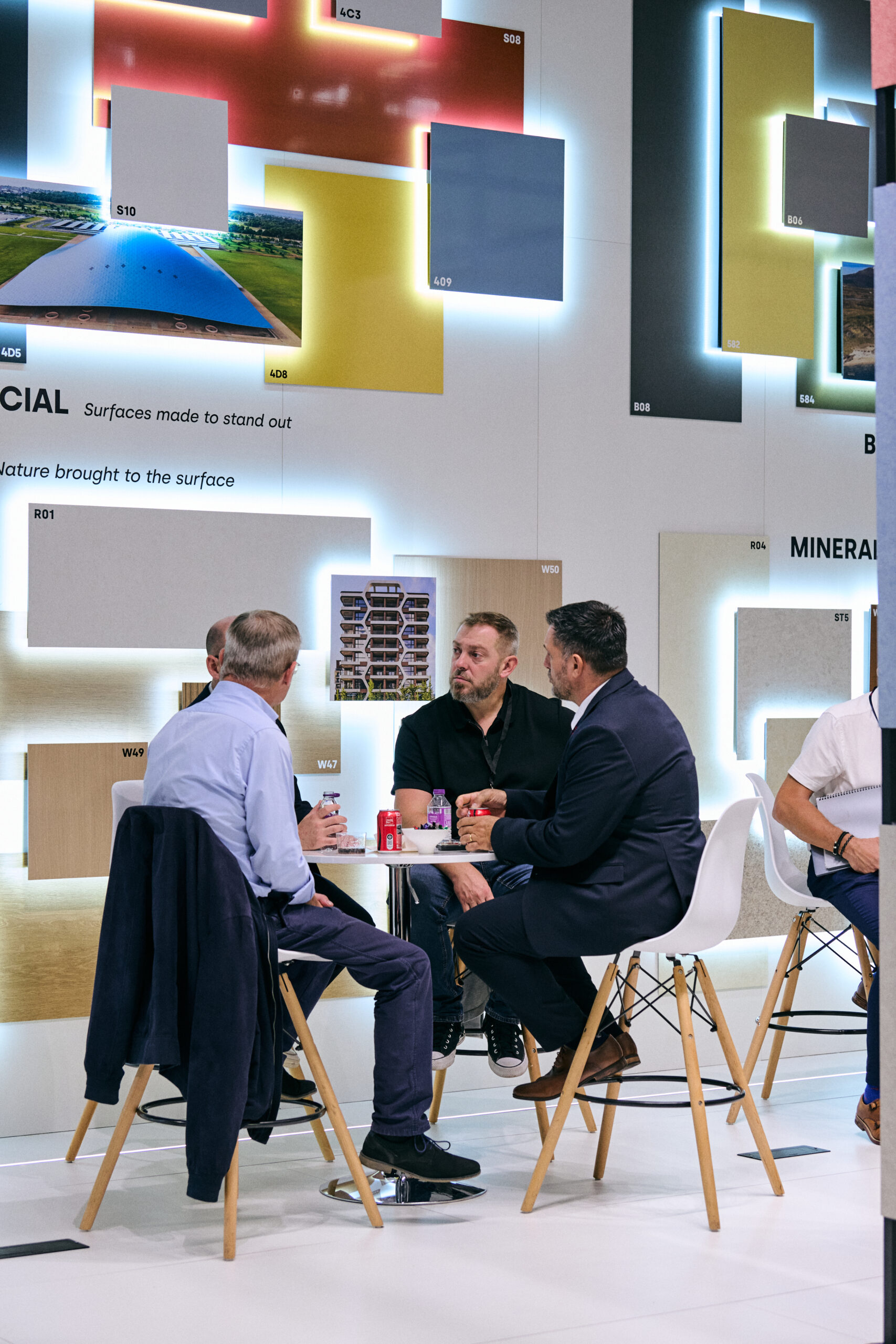 STACBOND Oberflächenbereich auf der BATIMAT